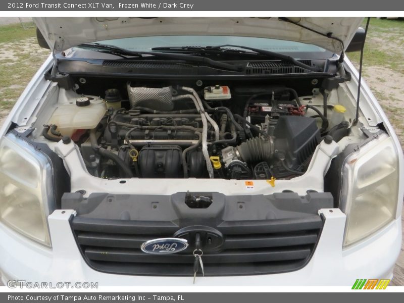 Frozen White / Dark Grey 2012 Ford Transit Connect XLT Van