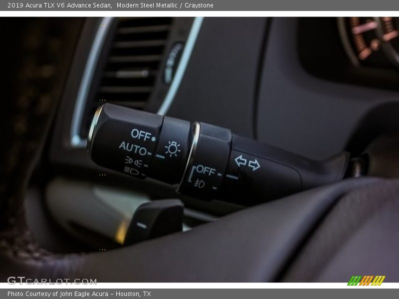 Modern Steel Metallic / Graystone 2019 Acura TLX V6 Advance Sedan