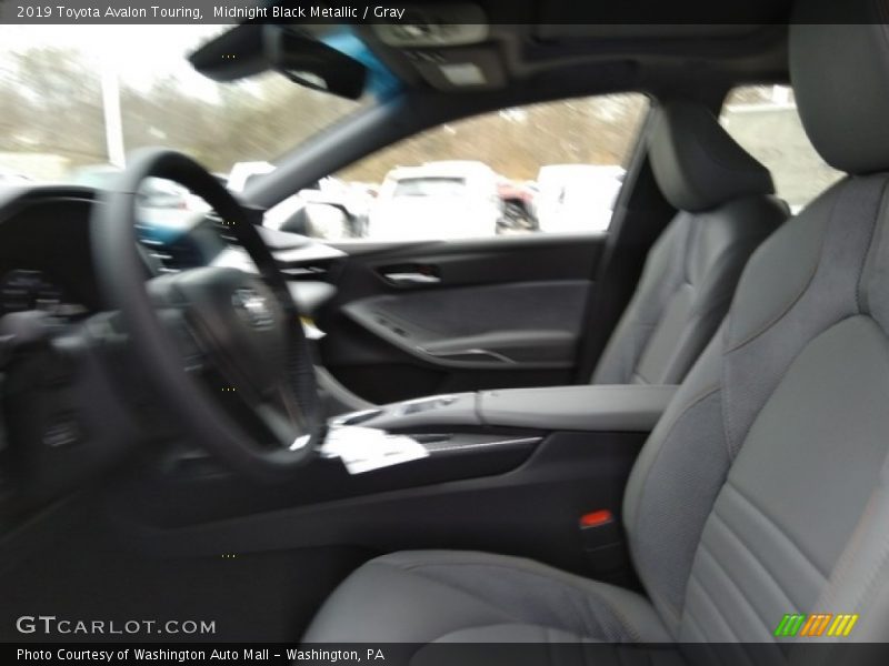 Midnight Black Metallic / Gray 2019 Toyota Avalon Touring