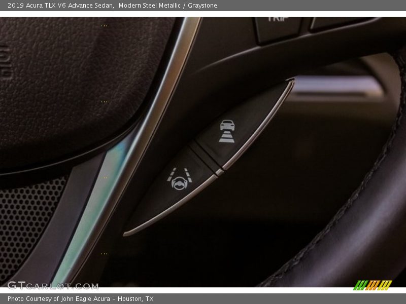 Modern Steel Metallic / Graystone 2019 Acura TLX V6 Advance Sedan