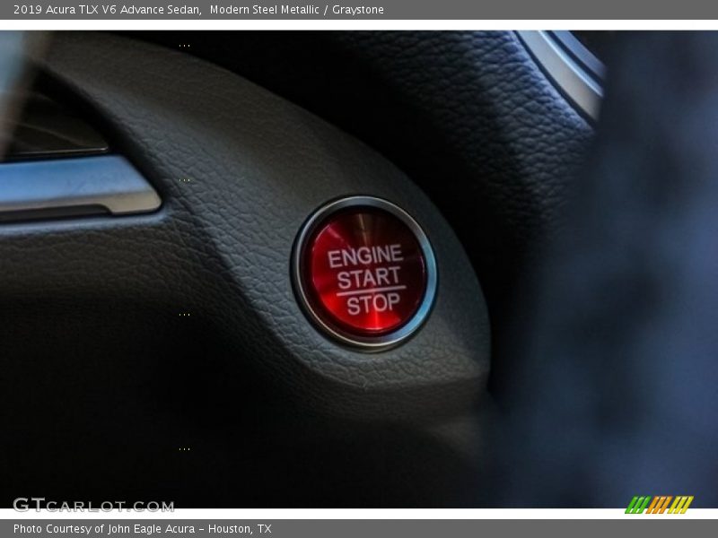 Modern Steel Metallic / Graystone 2019 Acura TLX V6 Advance Sedan