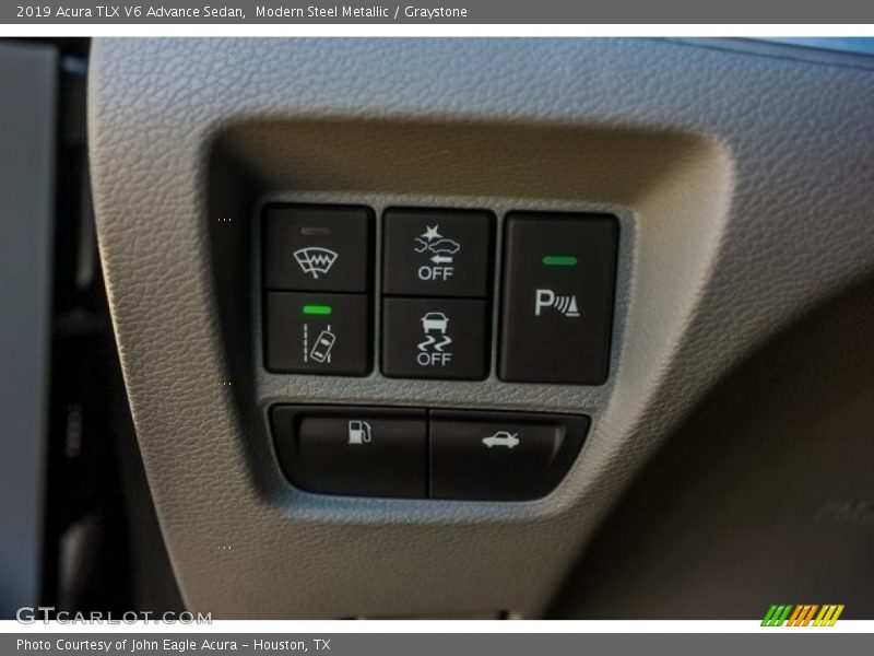 Modern Steel Metallic / Graystone 2019 Acura TLX V6 Advance Sedan