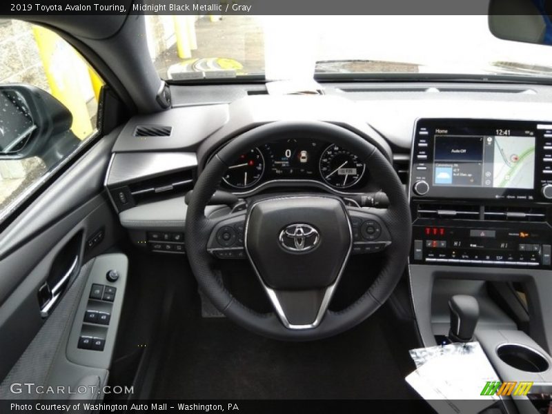 Midnight Black Metallic / Gray 2019 Toyota Avalon Touring