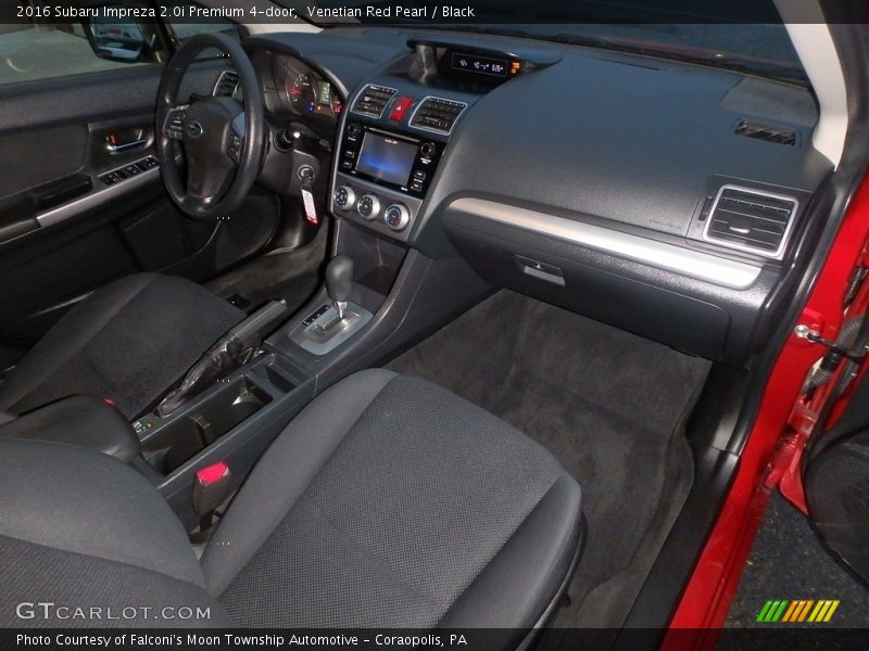 Venetian Red Pearl / Black 2016 Subaru Impreza 2.0i Premium 4-door