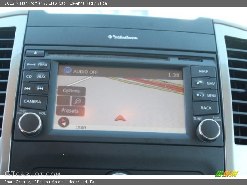 Cayenne Red / Beige 2013 Nissan Frontier SL Crew Cab
