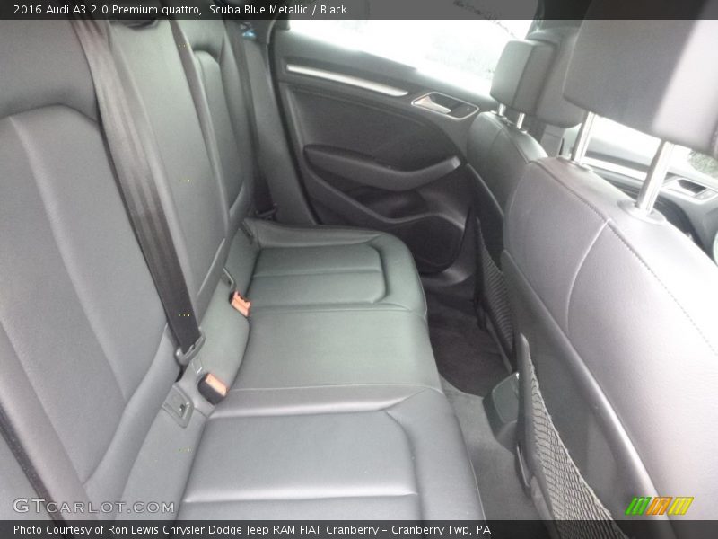 Scuba Blue Metallic / Black 2016 Audi A3 2.0 Premium quattro