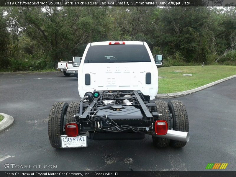 Summit White / Dark Ash/Jet Black 2019 Chevrolet Silverado 3500HD Work Truck Regular Cab 4x4 Chassis