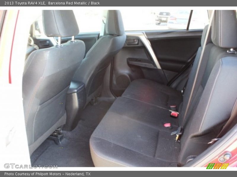 Barcelona Red Metallic / Black 2013 Toyota RAV4 XLE