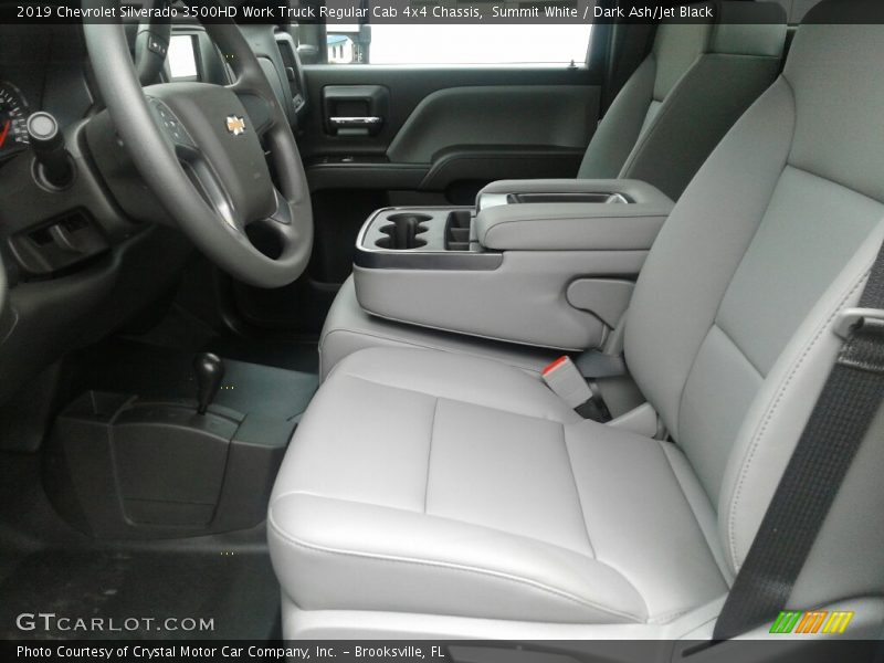Summit White / Dark Ash/Jet Black 2019 Chevrolet Silverado 3500HD Work Truck Regular Cab 4x4 Chassis