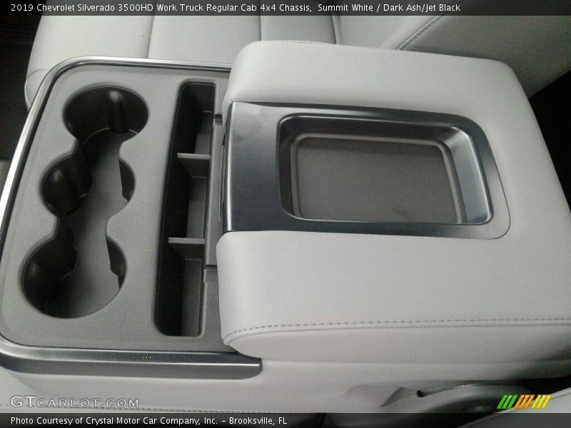 Summit White / Dark Ash/Jet Black 2019 Chevrolet Silverado 3500HD Work Truck Regular Cab 4x4 Chassis