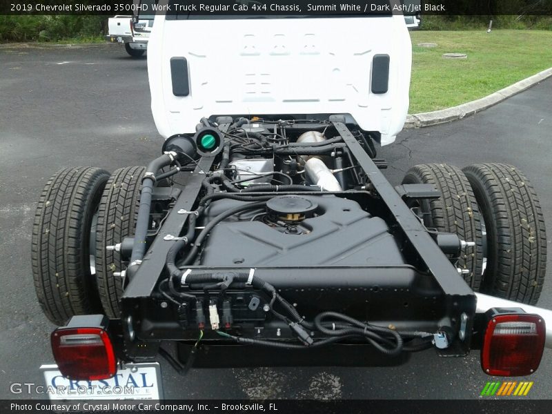 Summit White / Dark Ash/Jet Black 2019 Chevrolet Silverado 3500HD Work Truck Regular Cab 4x4 Chassis