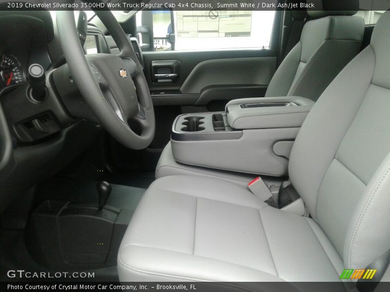 Summit White / Dark Ash/Jet Black 2019 Chevrolet Silverado 3500HD Work Truck Regular Cab 4x4 Chassis