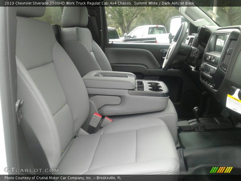 Summit White / Dark Ash/Jet Black 2019 Chevrolet Silverado 3500HD Work Truck Regular Cab 4x4 Chassis