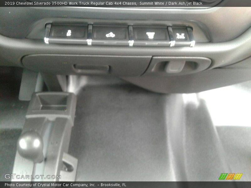Summit White / Dark Ash/Jet Black 2019 Chevrolet Silverado 3500HD Work Truck Regular Cab 4x4 Chassis