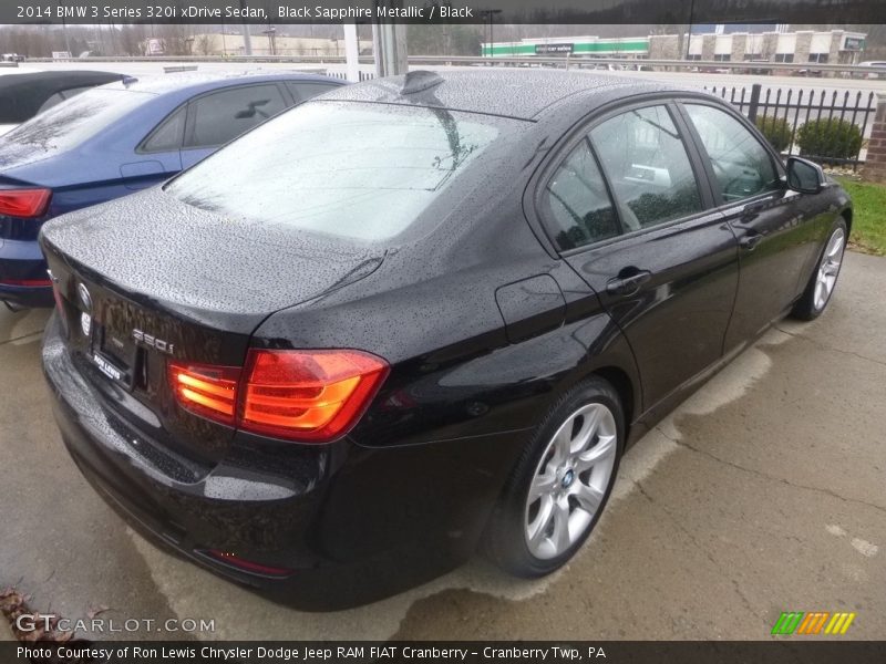 Black Sapphire Metallic / Black 2014 BMW 3 Series 320i xDrive Sedan