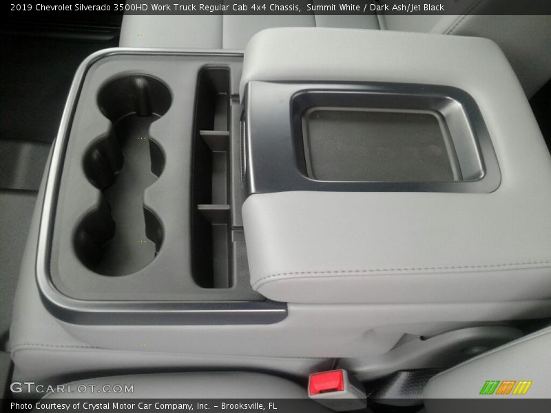 Summit White / Dark Ash/Jet Black 2019 Chevrolet Silverado 3500HD Work Truck Regular Cab 4x4 Chassis