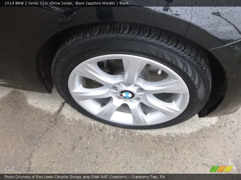 Black Sapphire Metallic / Black 2014 BMW 3 Series 320i xDrive Sedan