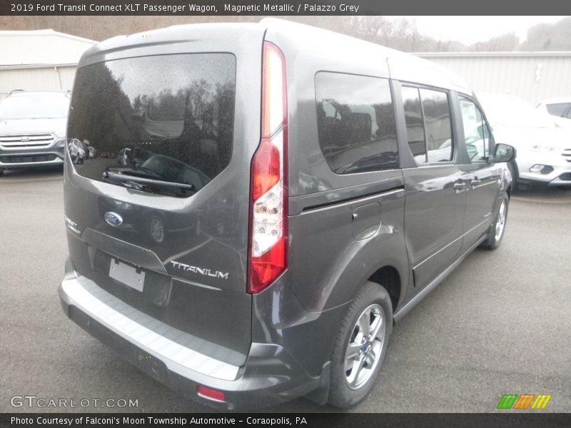 Magnetic Metallic / Palazzo Grey 2019 Ford Transit Connect XLT Passenger Wagon