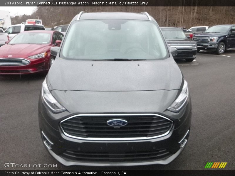 Magnetic Metallic / Palazzo Grey 2019 Ford Transit Connect XLT Passenger Wagon