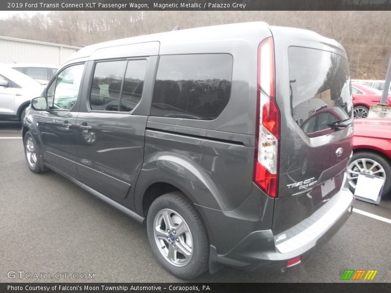 Magnetic Metallic / Palazzo Grey 2019 Ford Transit Connect XLT Passenger Wagon