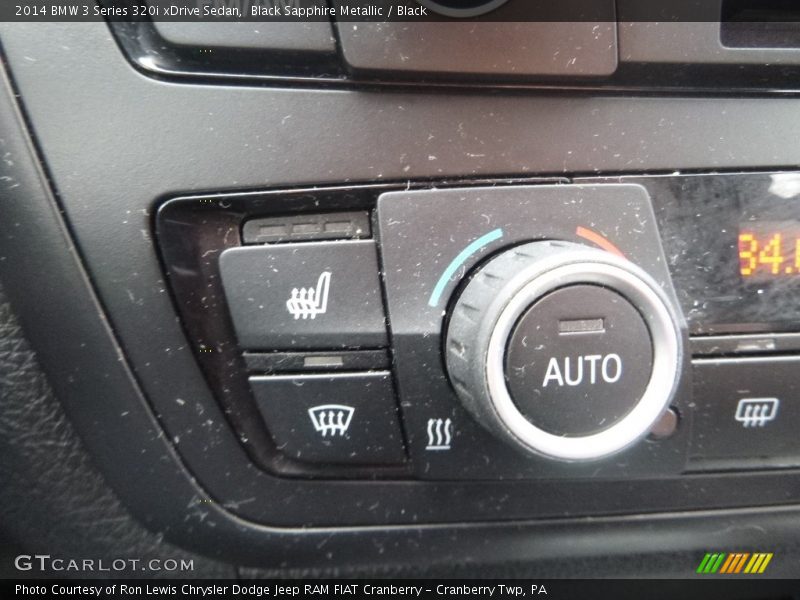 Black Sapphire Metallic / Black 2014 BMW 3 Series 320i xDrive Sedan