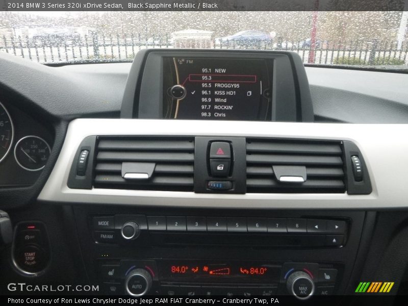 Black Sapphire Metallic / Black 2014 BMW 3 Series 320i xDrive Sedan