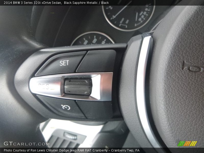 Black Sapphire Metallic / Black 2014 BMW 3 Series 320i xDrive Sedan