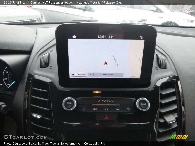 Navigation of 2019 Transit Connect XLT Passenger Wagon