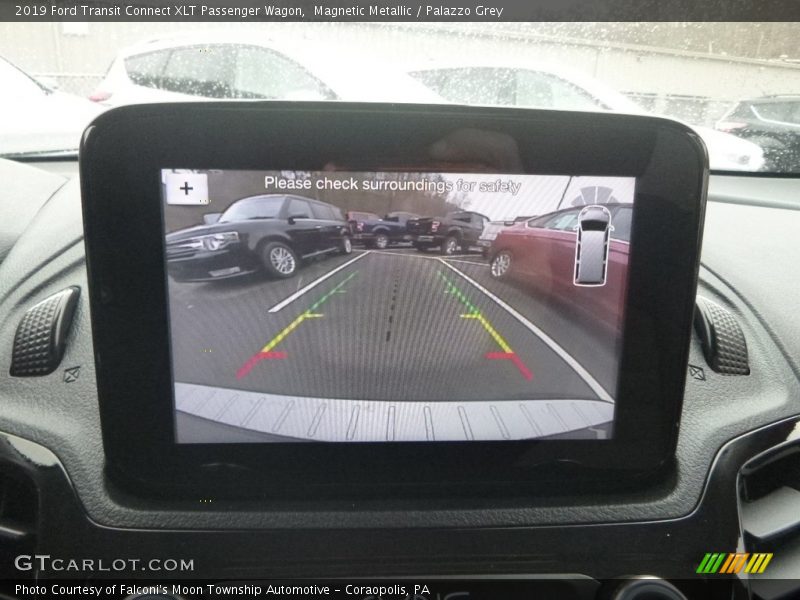 Magnetic Metallic / Palazzo Grey 2019 Ford Transit Connect XLT Passenger Wagon