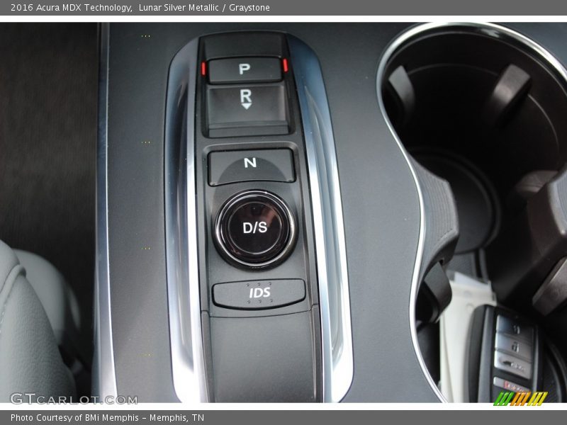 Lunar Silver Metallic / Graystone 2016 Acura MDX Technology