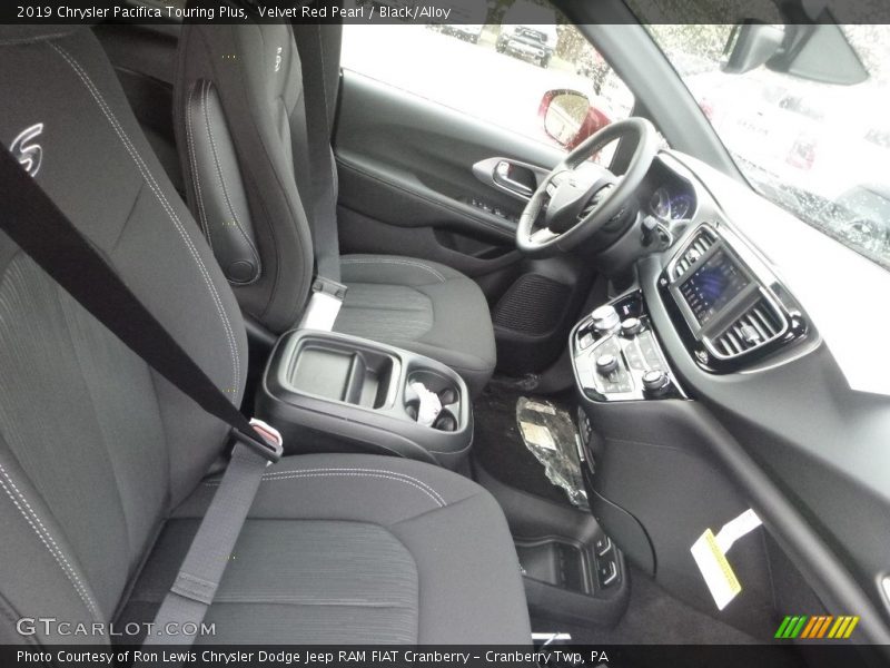 Velvet Red Pearl / Black/Alloy 2019 Chrysler Pacifica Touring Plus