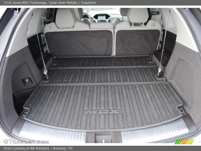 Lunar Silver Metallic / Graystone 2016 Acura MDX Technology