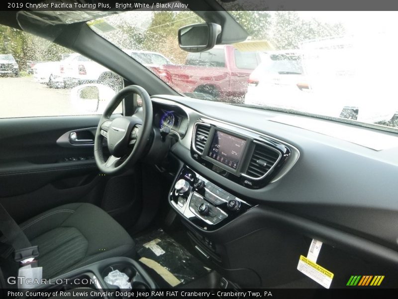 Bright White / Black/Alloy 2019 Chrysler Pacifica Touring Plus