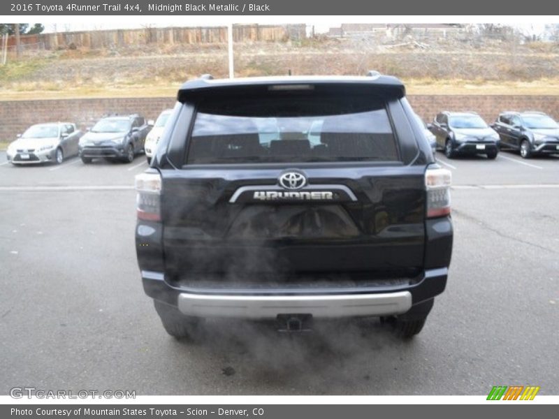 Midnight Black Metallic / Black 2016 Toyota 4Runner Trail 4x4
