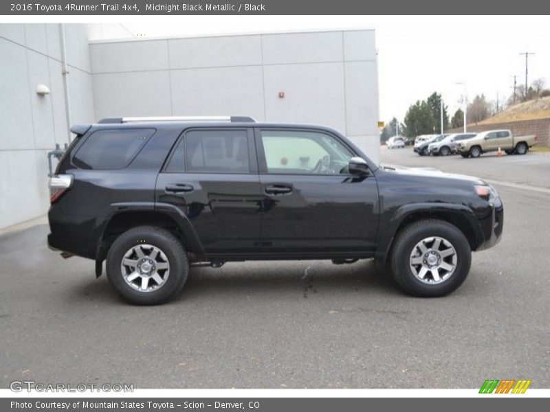 Midnight Black Metallic / Black 2016 Toyota 4Runner Trail 4x4