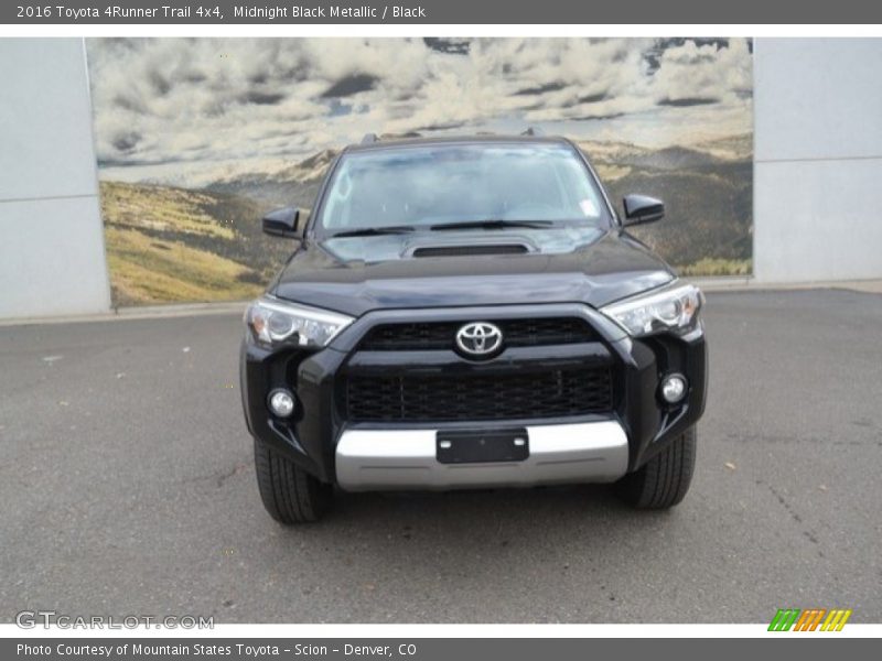 Midnight Black Metallic / Black 2016 Toyota 4Runner Trail 4x4