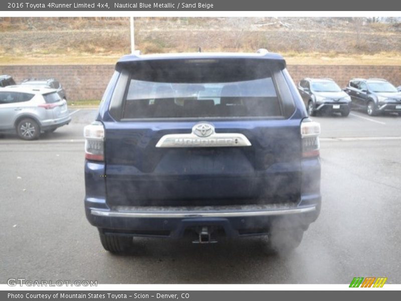 Nautical Blue Metallic / Sand Beige 2016 Toyota 4Runner Limited 4x4