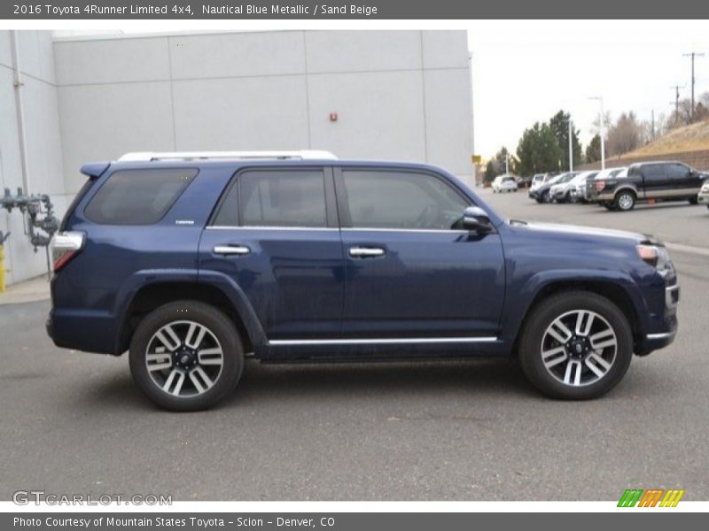 Nautical Blue Metallic / Sand Beige 2016 Toyota 4Runner Limited 4x4