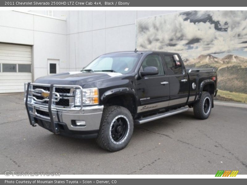 Black / Ebony 2011 Chevrolet Silverado 2500HD LTZ Crew Cab 4x4