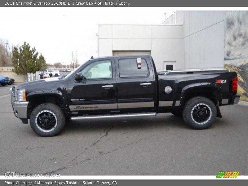 Black / Ebony 2011 Chevrolet Silverado 2500HD LTZ Crew Cab 4x4