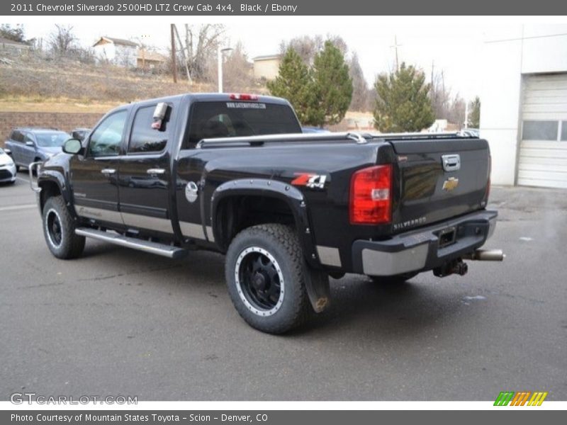 Black / Ebony 2011 Chevrolet Silverado 2500HD LTZ Crew Cab 4x4