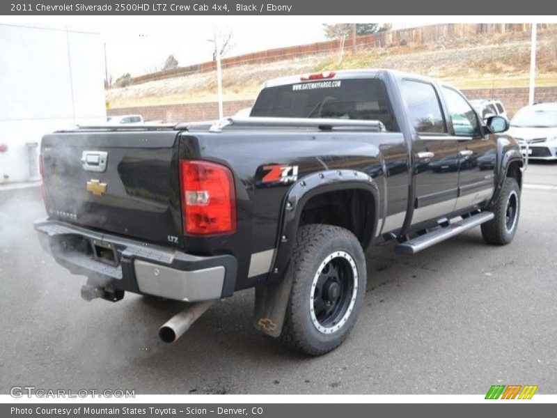 Black / Ebony 2011 Chevrolet Silverado 2500HD LTZ Crew Cab 4x4