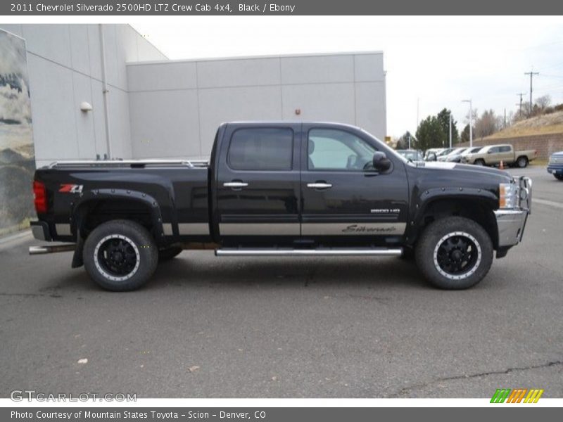 Black / Ebony 2011 Chevrolet Silverado 2500HD LTZ Crew Cab 4x4