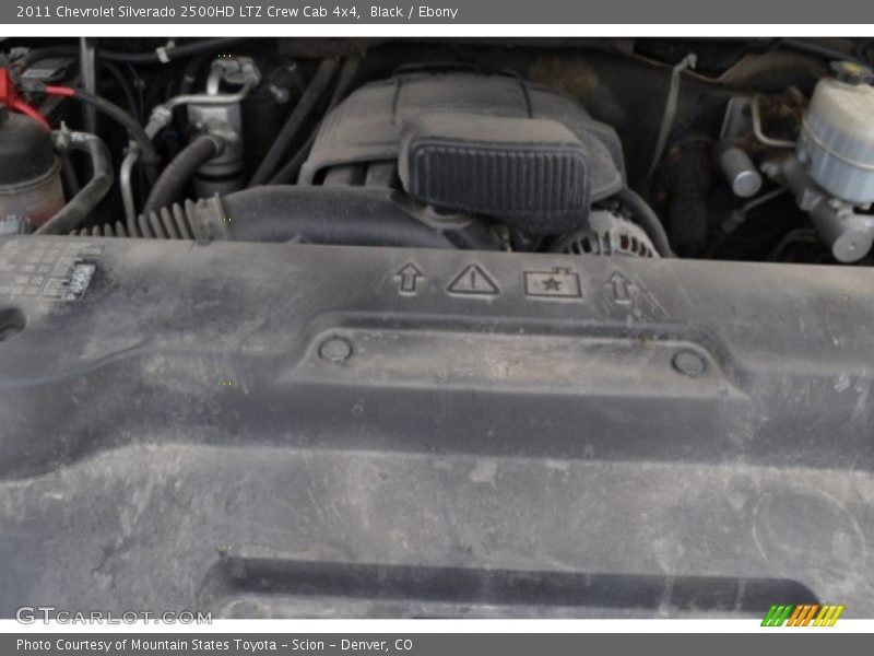 Black / Ebony 2011 Chevrolet Silverado 2500HD LTZ Crew Cab 4x4