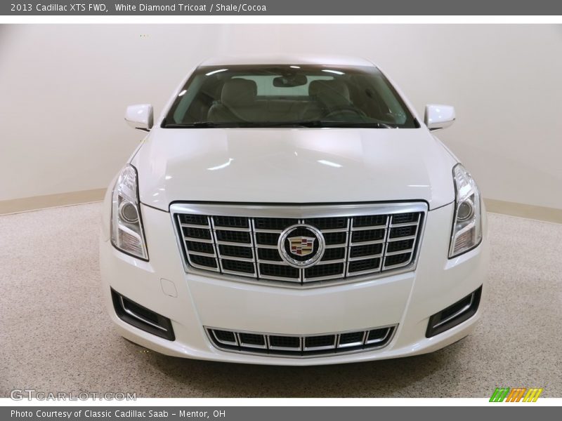 White Diamond Tricoat / Shale/Cocoa 2013 Cadillac XTS FWD