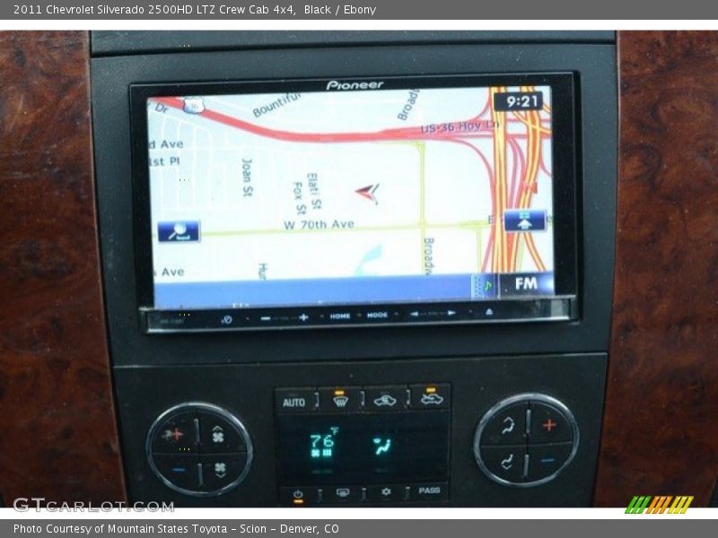 Black / Ebony 2011 Chevrolet Silverado 2500HD LTZ Crew Cab 4x4