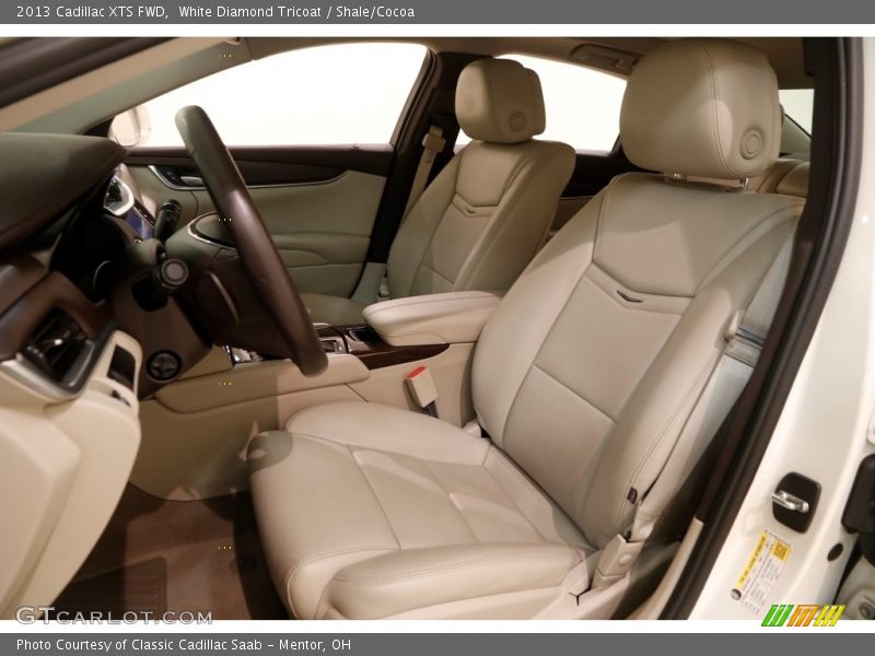 White Diamond Tricoat / Shale/Cocoa 2013 Cadillac XTS FWD