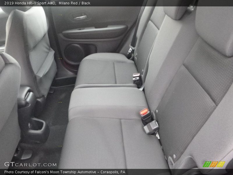 Milano Red / Black 2019 Honda HR-V Sport AWD