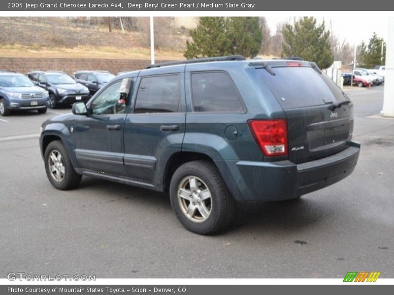 Deep Beryl Green Pearl / Medium Slate Gray 2005 Jeep Grand Cherokee Laredo 4x4