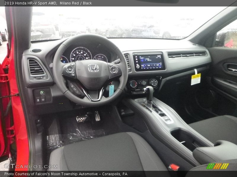 Dashboard of 2019 HR-V Sport AWD